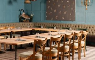 Garden room conf set up The Rabbit Hotel